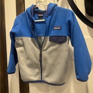 Patagonia Kids' Blue Micro Fleece Jacket